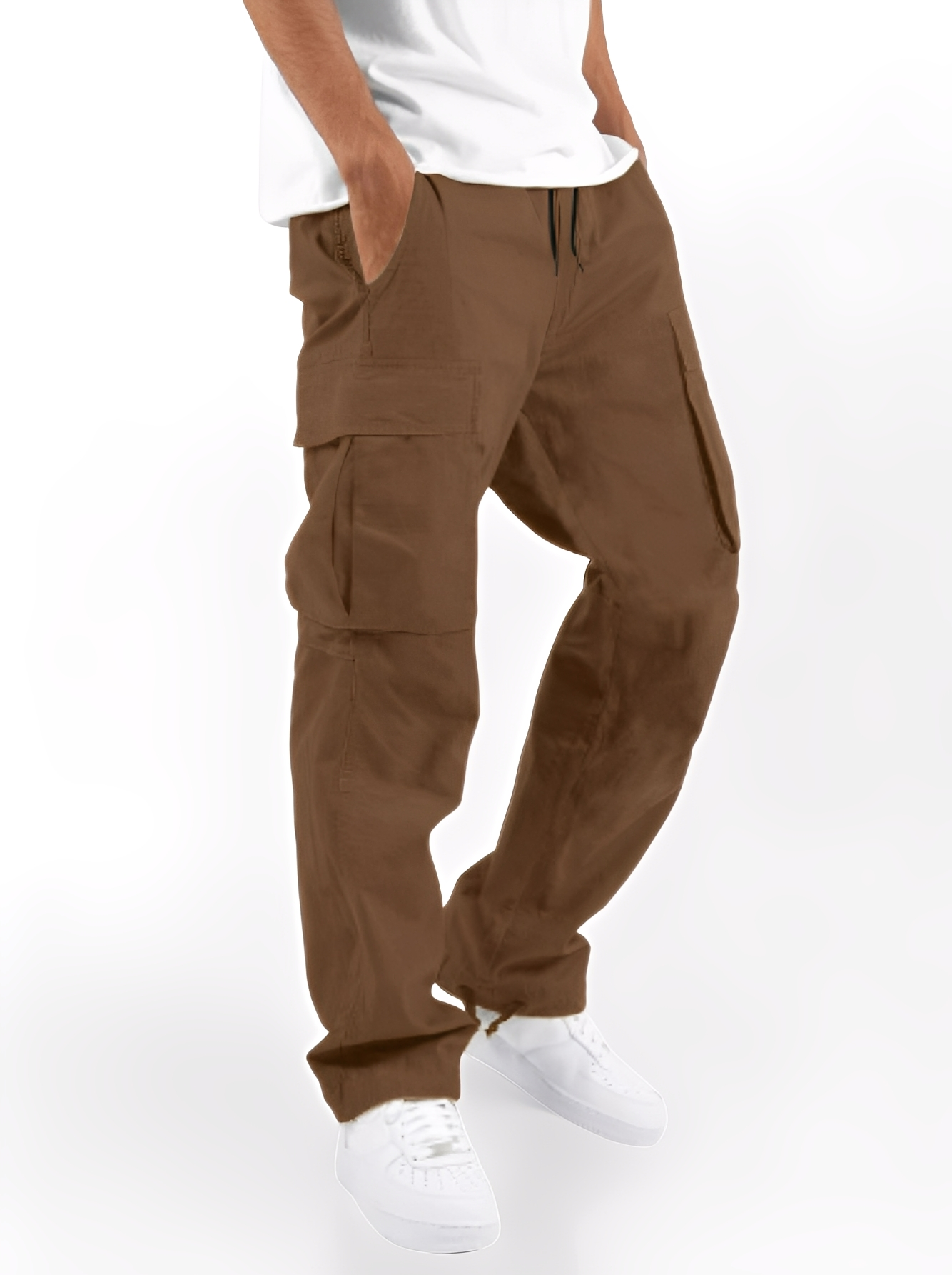 Ronelle - Komfortable Herren-Cargohose mit Kordelzug