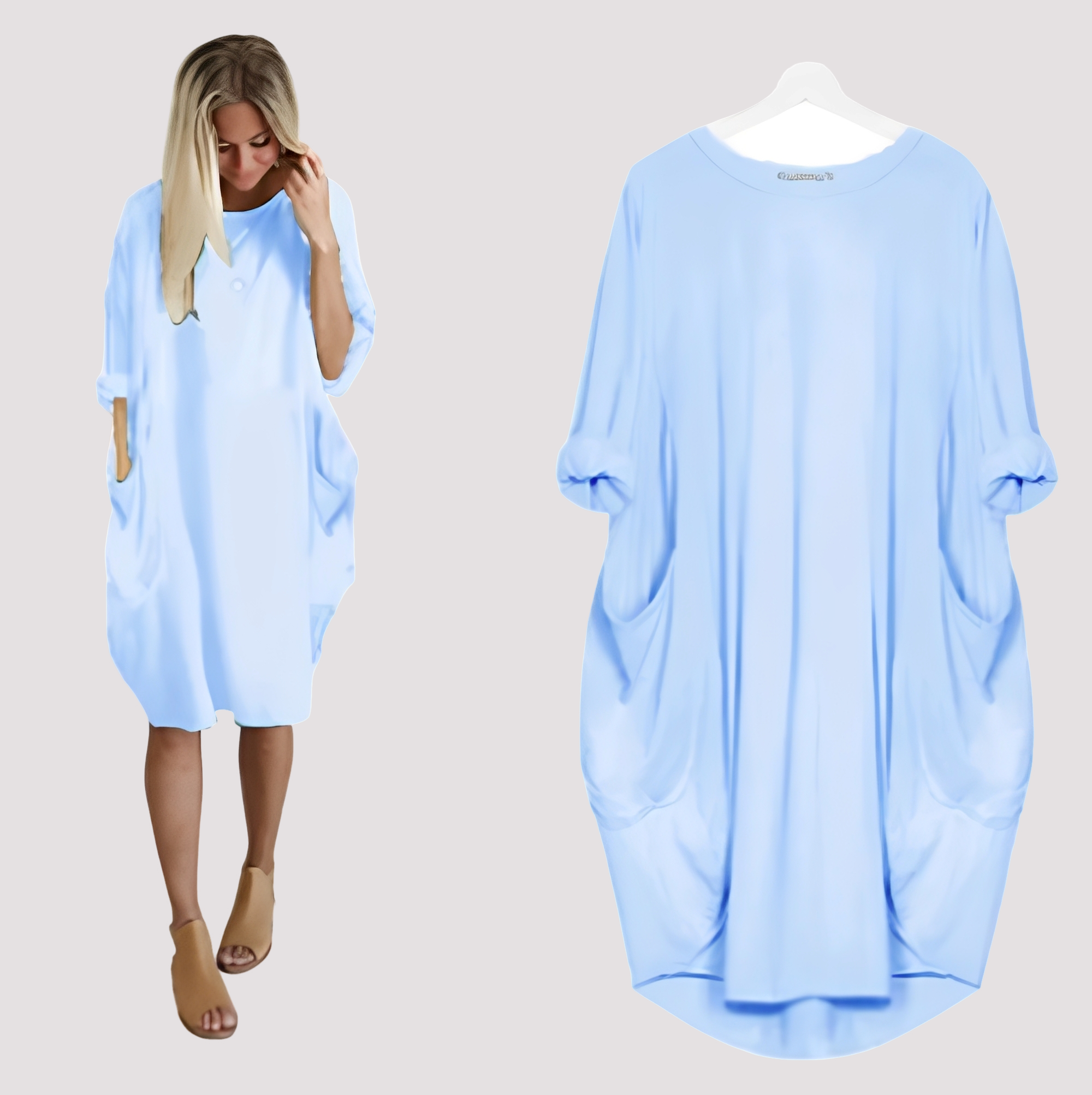 Kate - Lockeres und weites Kleid für Frauen