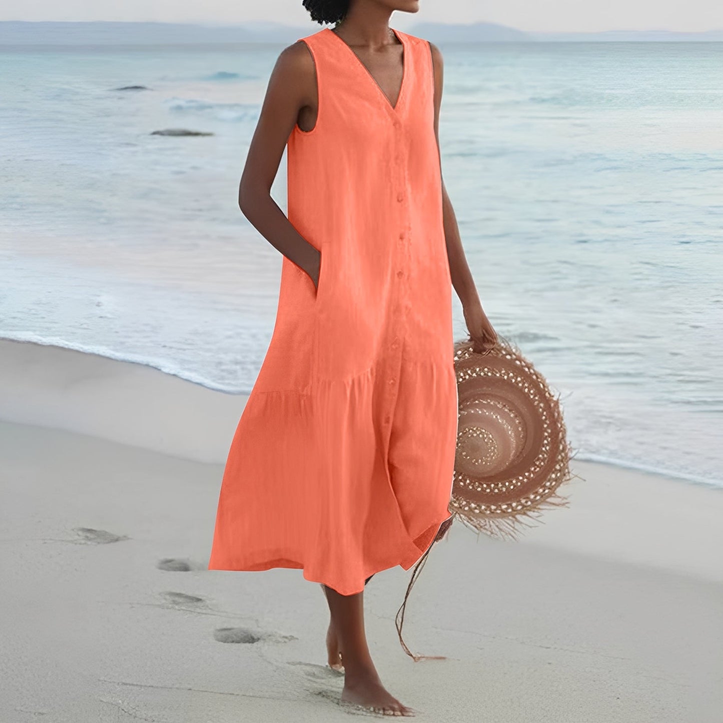 Milly - Lockeres und weites Kleid für Frauen