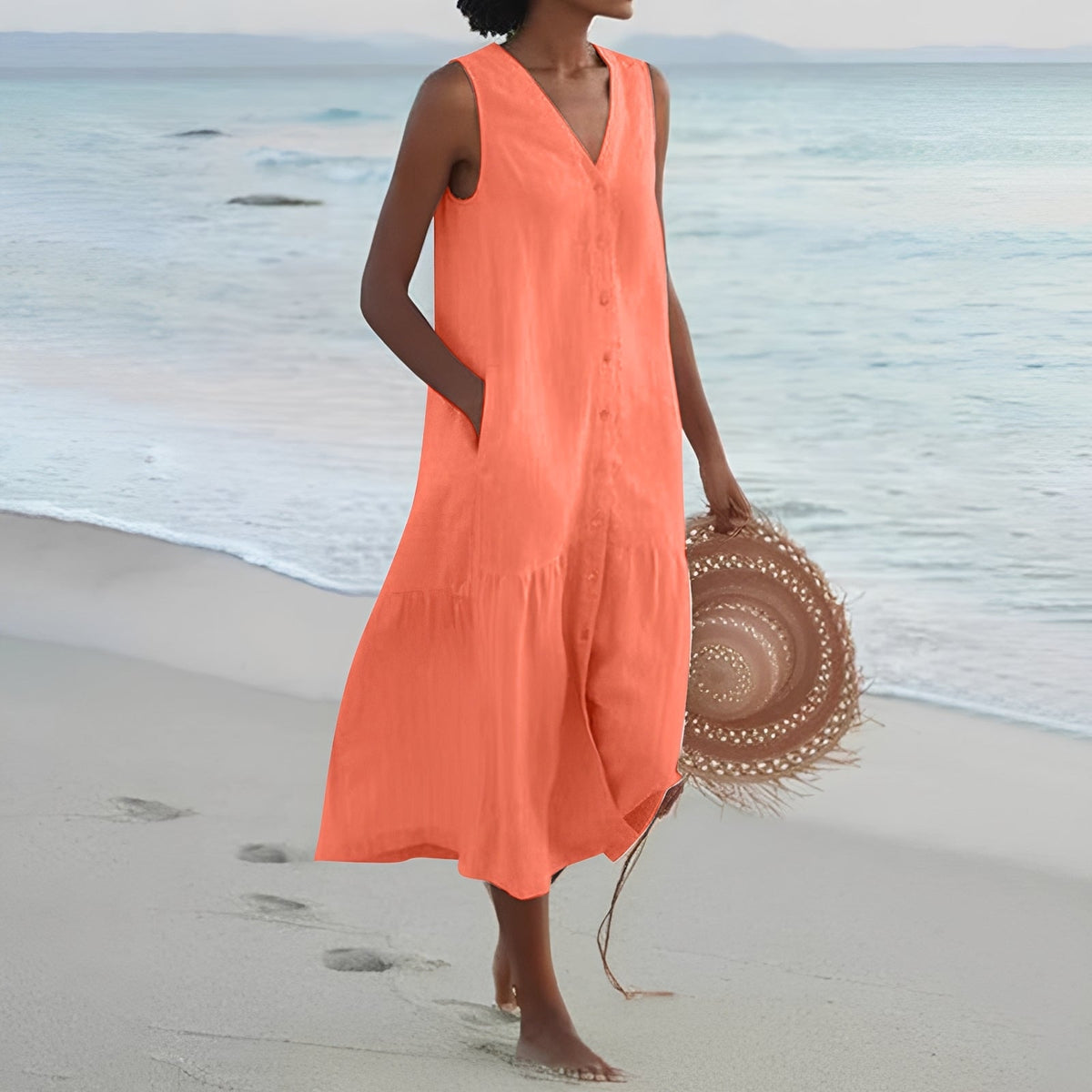 Milly - Lockeres und weites Kleid für Frauen