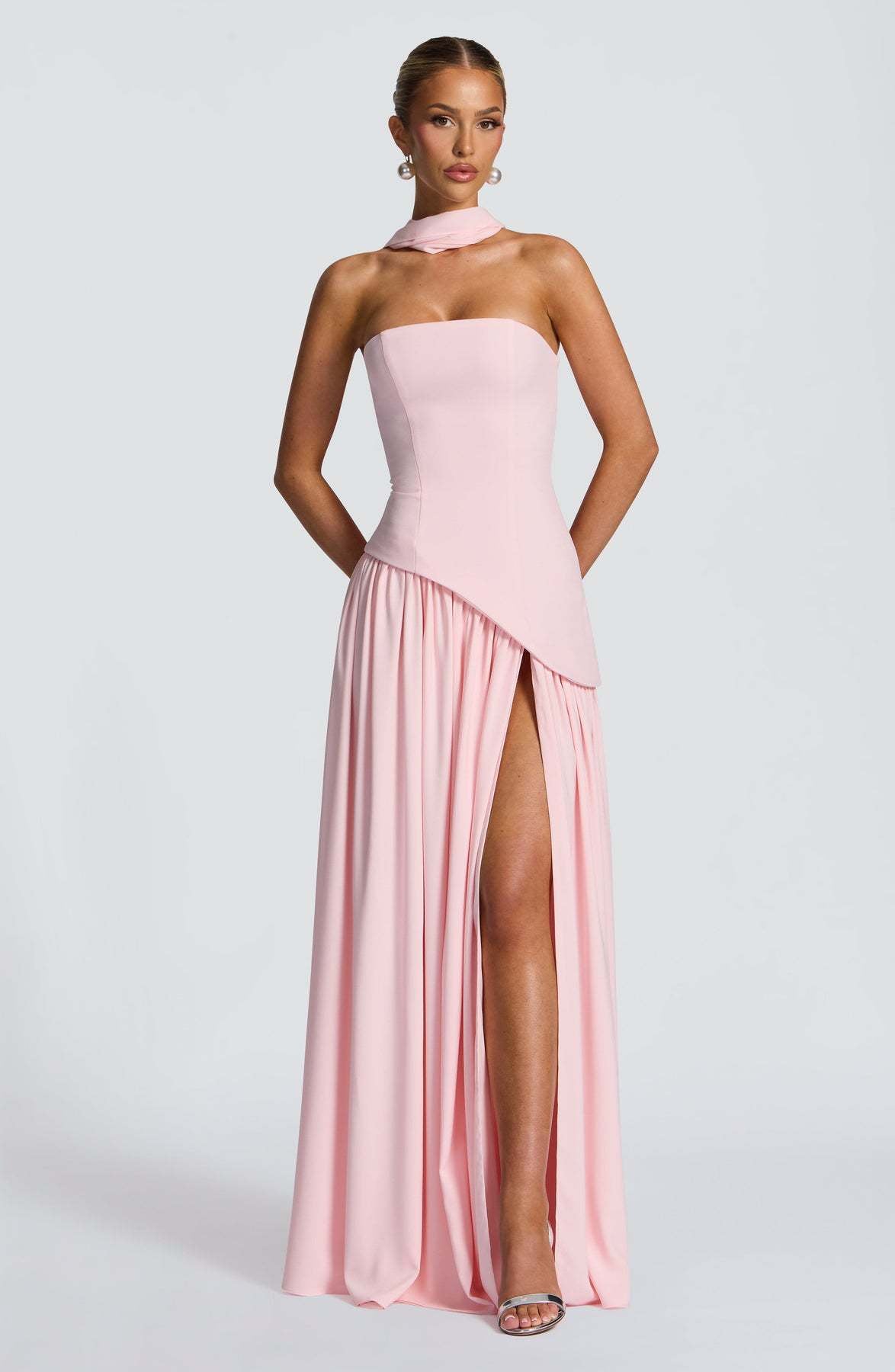 Maggie - Elegantes langes Kleid mit Bustier für Frauen