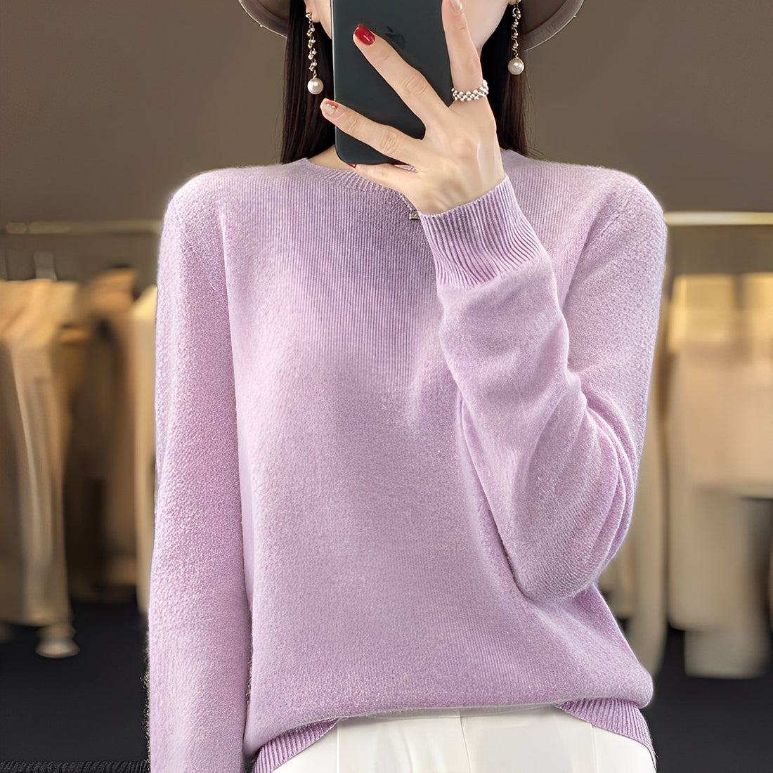 Cheyanne - Stilvoller Damen-Kaschmirpullover