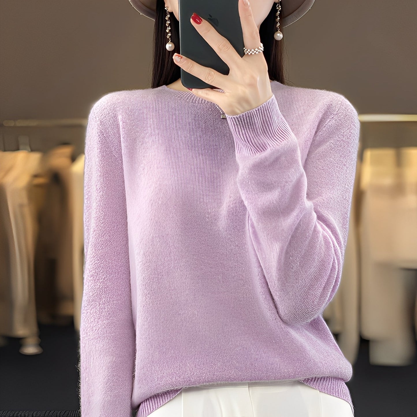 Cheyanne - Stilvoller Damen-Kaschmirpullover
