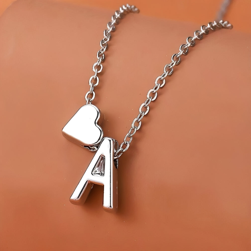 Herzschmuckset mit Buchstaben - Initial Love Schmuckset