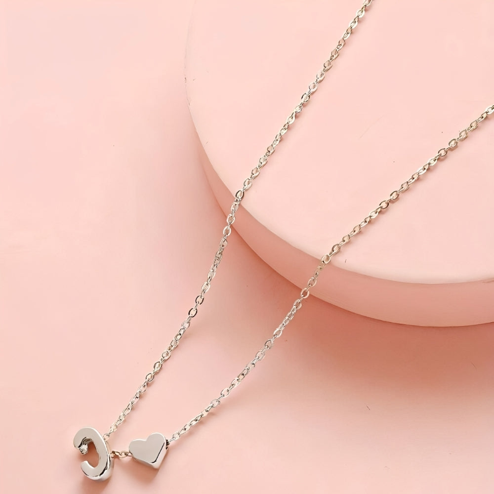 Herzschmuckset mit Buchstaben - Initial Love Schmuckset