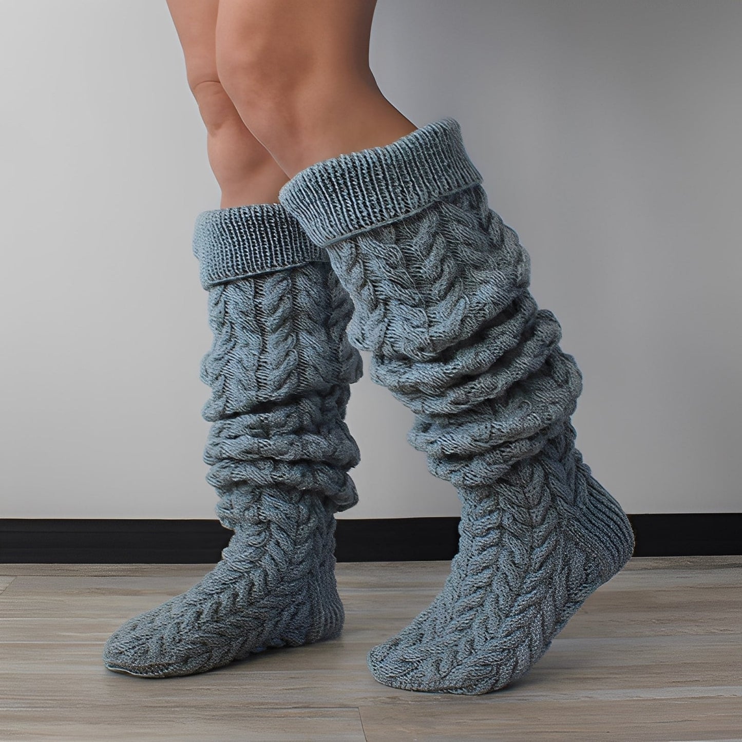 Angelle - Trendige Overknee-Strümpfe für Damen