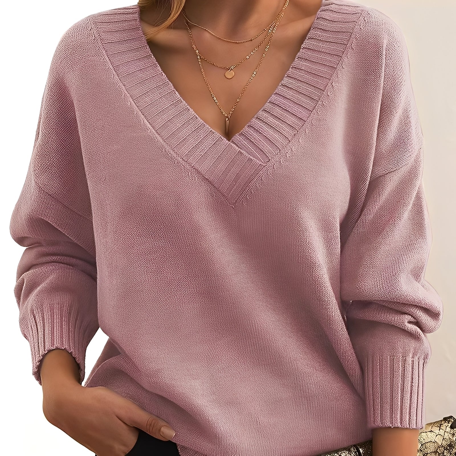 Elexa - Damen Kaschmir-Pullover