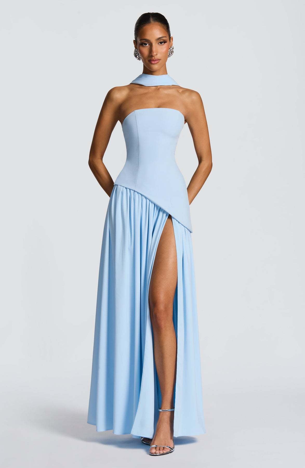 Maggie - Elegantes langes Kleid mit Bustier für Frauen