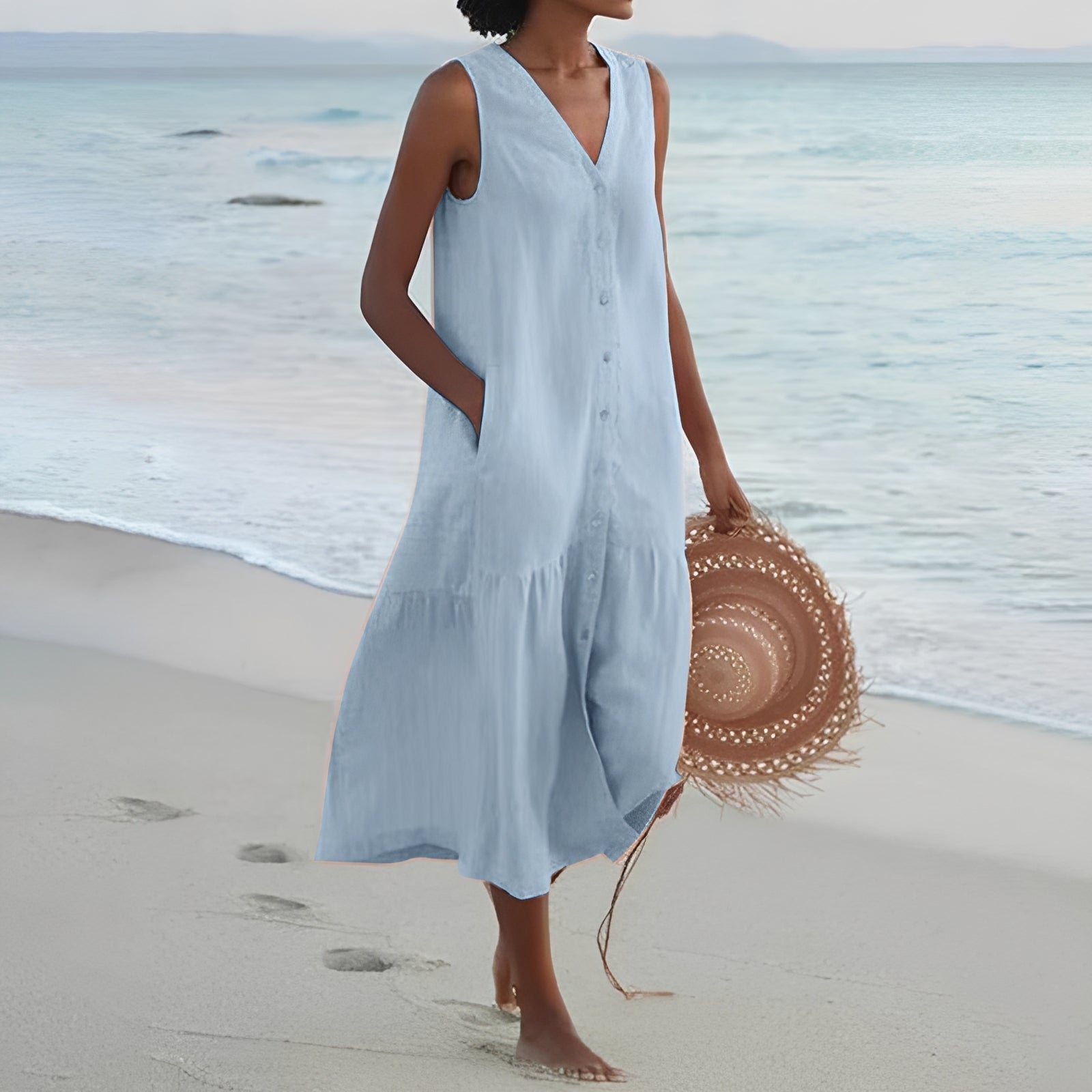 Milly - Lockeres und weites Kleid für Frauen