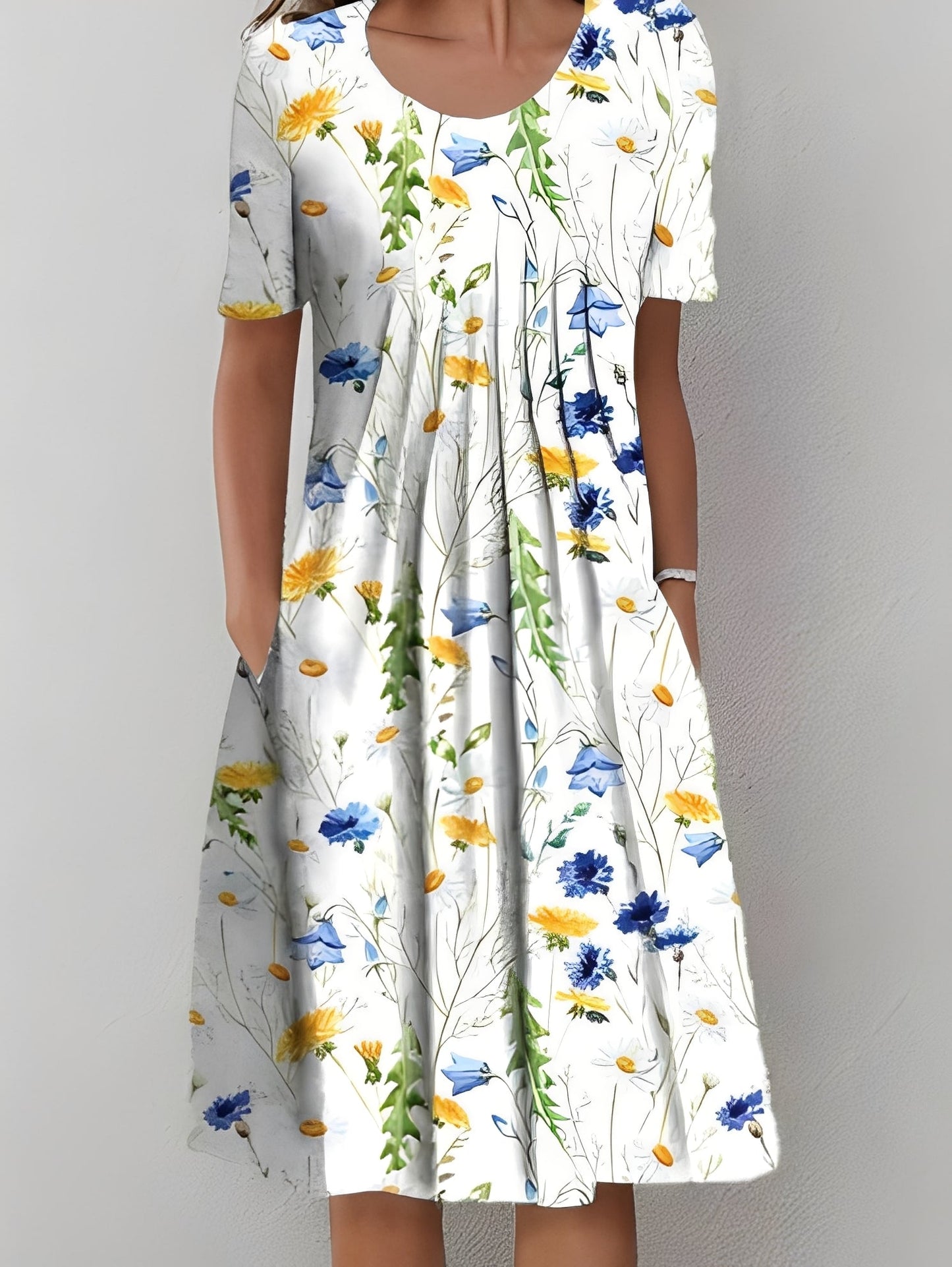 Jodie - Kleid mit elegantem Druck für Frauen