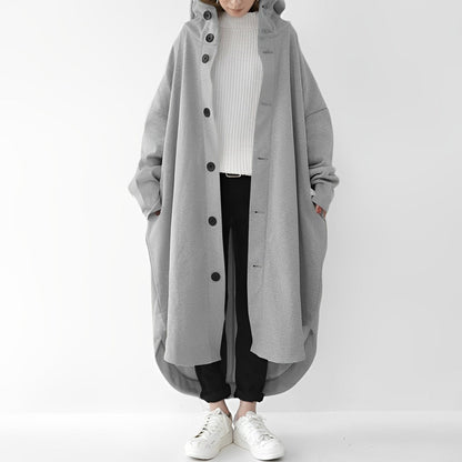 Cailyn – Gemütlicher langer Trenchcoat für Damen