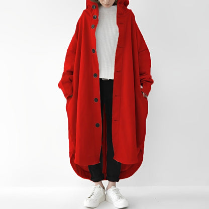 Cailyn – Gemütlicher langer Trenchcoat für Damen