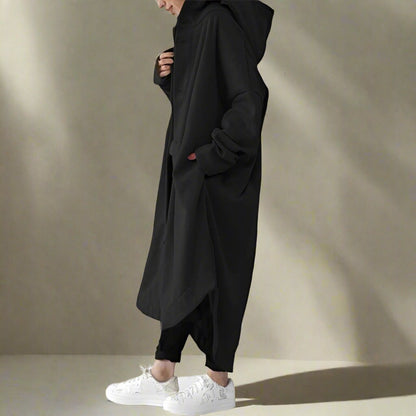 Cailyn – Gemütlicher langer Trenchcoat für Damen