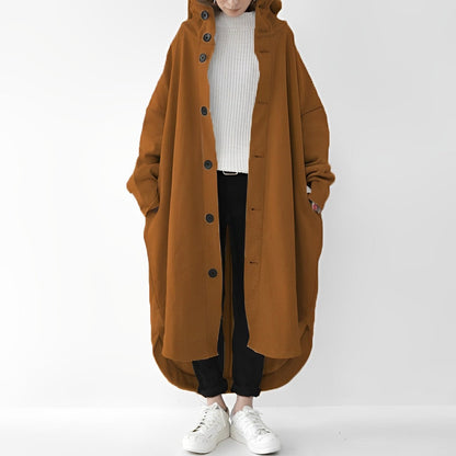 Cailyn – Gemütlicher langer Trenchcoat für Damen