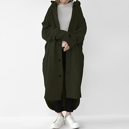 Cailyn – Gemütlicher langer Trenchcoat für Damen