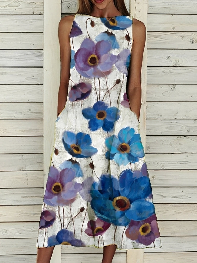 Josephine - Elegantes Kleid mit Blumenmuster für Frauen