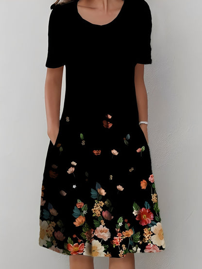 Jodie - Kleid mit elegantem Druck für Frauen