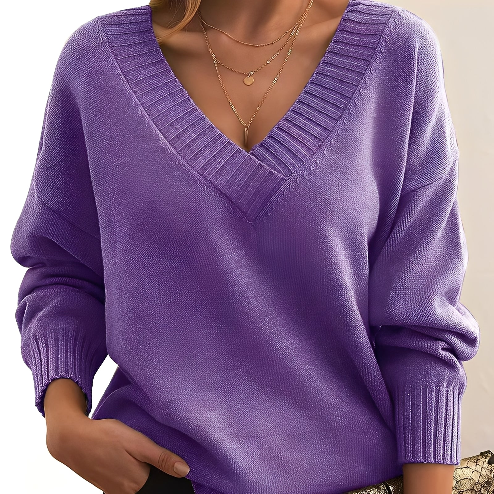 Elexa - Damen Kaschmir-Pullover