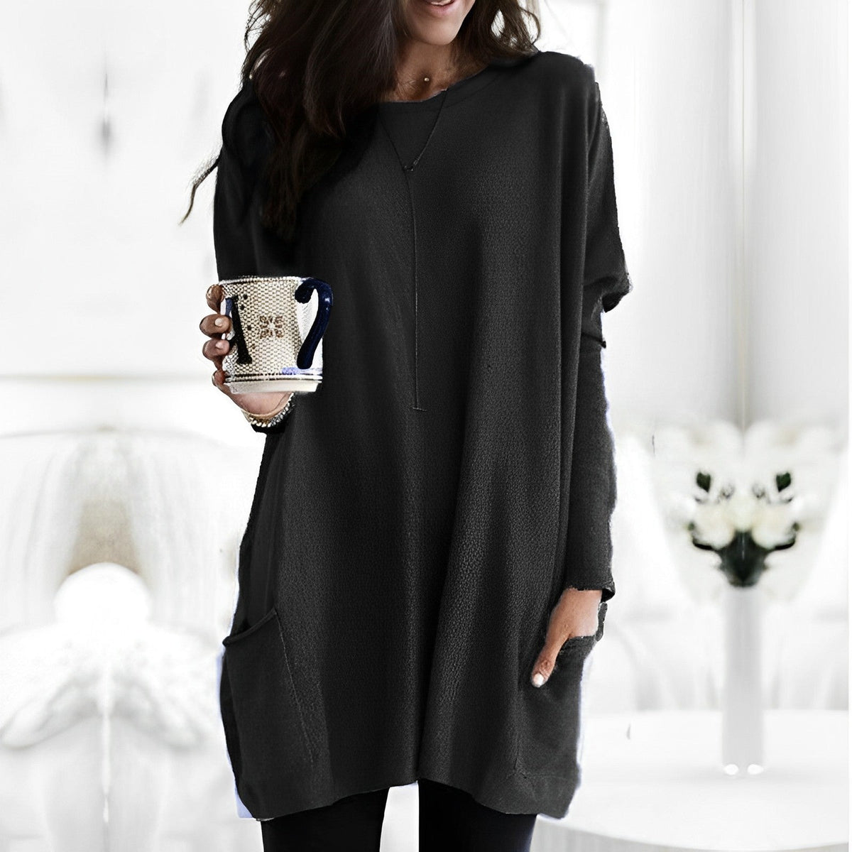 Marcella - Warmes Langarm-Shirt