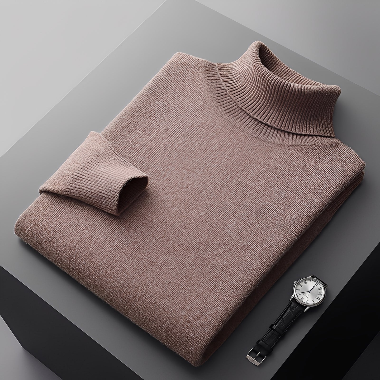 Osborn - Klassischer Herren-Rollkragenpullover