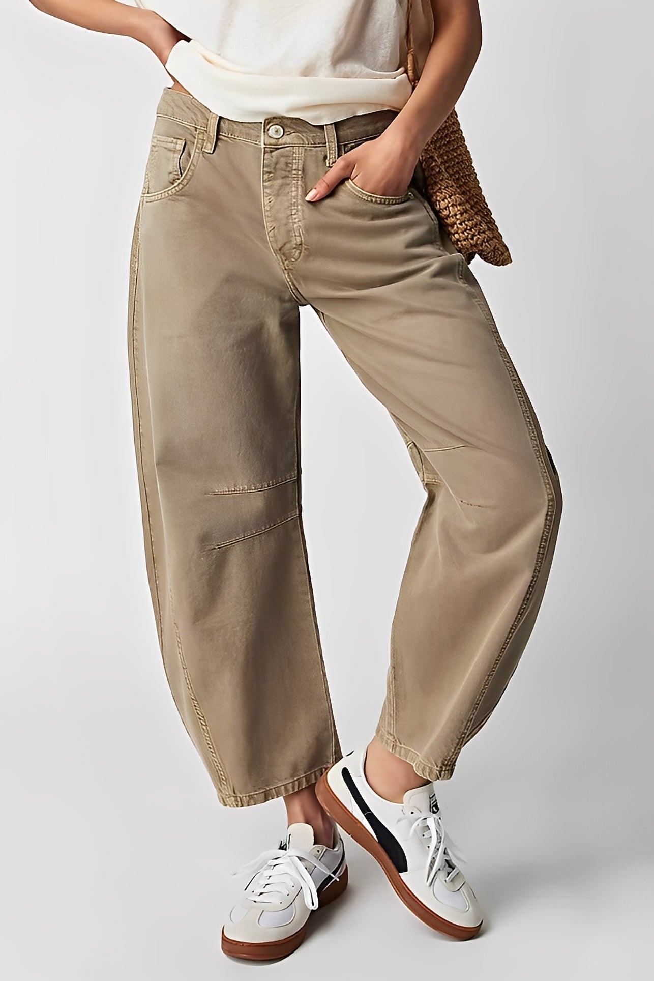 Jocelyn - Leichte Damenjeans mit lockerem Sitz