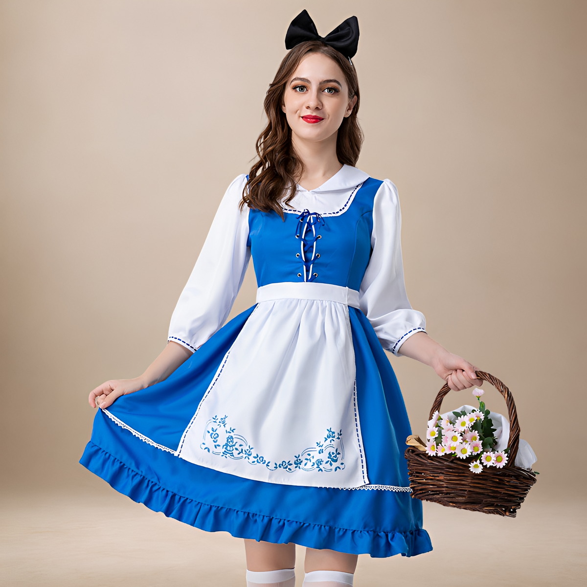 Sarah - Ein klassisches und bezauberndes Oktoberfest-Dirndl (Futter nicht enthalten)