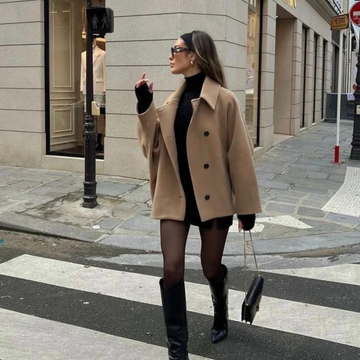 Elena - Eleganter Oversize-Mantel