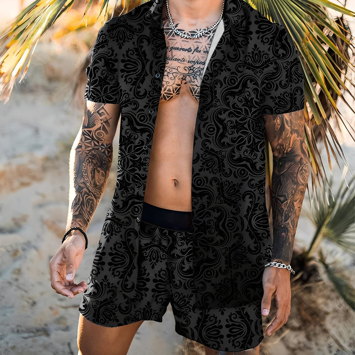 Lucas - Elegante Hawaiihemd-Sets für Männer
