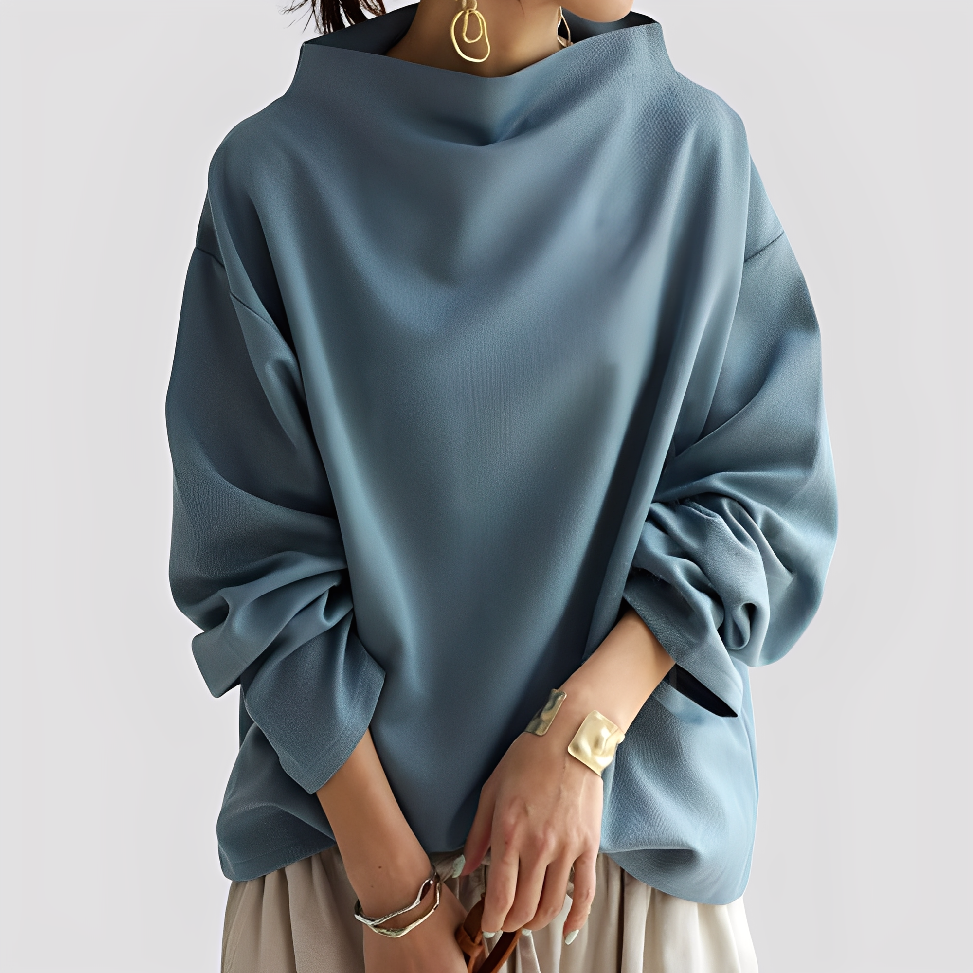 Twyla - Lockerer geschnittener Pullover