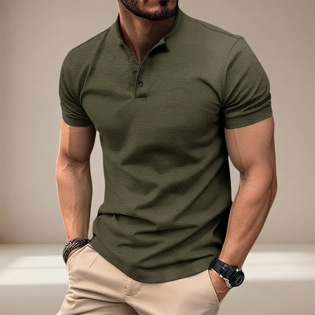 Vernon - Klassisches und bequemes Shirt mit Kragen