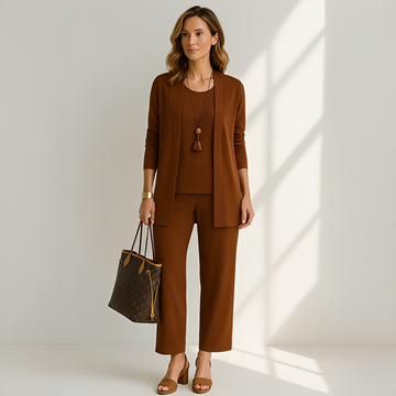 Aurella - Elegantes dreiteiliges Set für Frauen