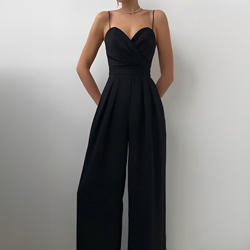 Glysha - Eleganter Overall mit weiten Beinen für Frauen