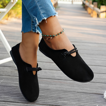 Marjorie - Komfortable Schuhe mit runder Spitze