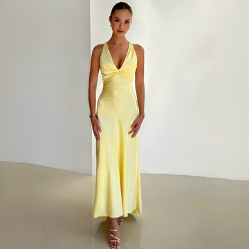Lydah - Elegantes ärmelloses Kleid für Frauen