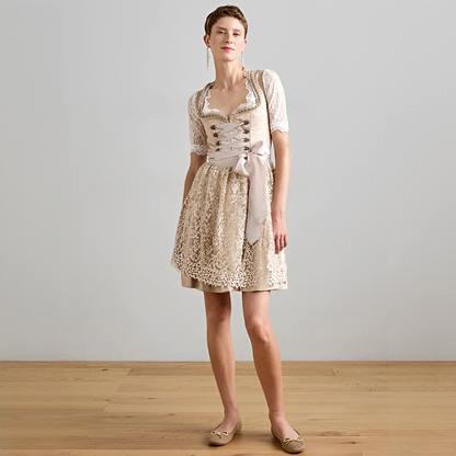 Eunes - Elegantes Schnürkorsett-Kleid für Frauen