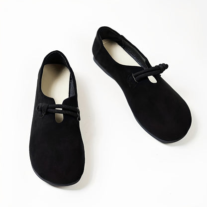 Marjorie - Komfortable Schuhe mit runder Spitze