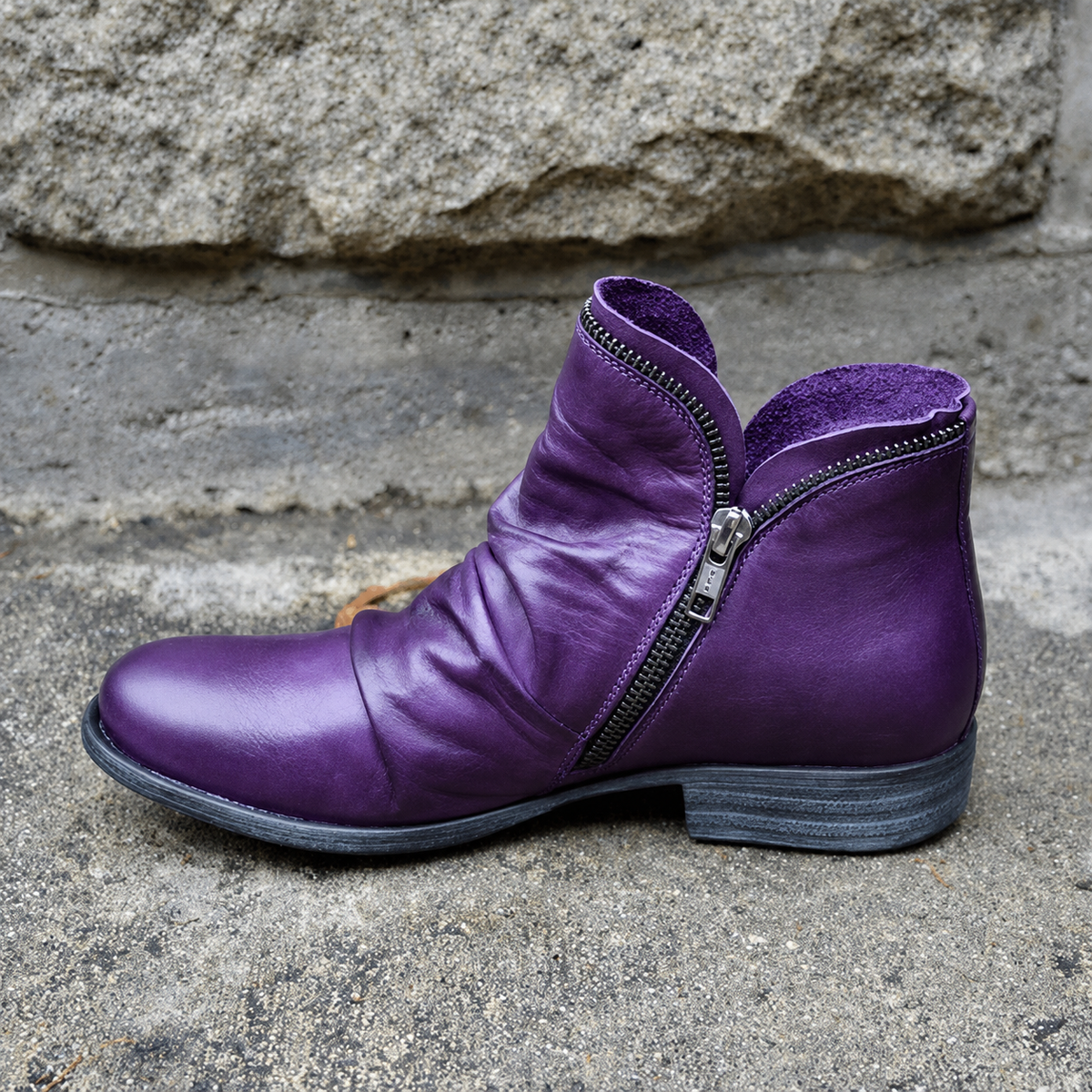 Julie - Schicke Ankle Boots mit Zipper