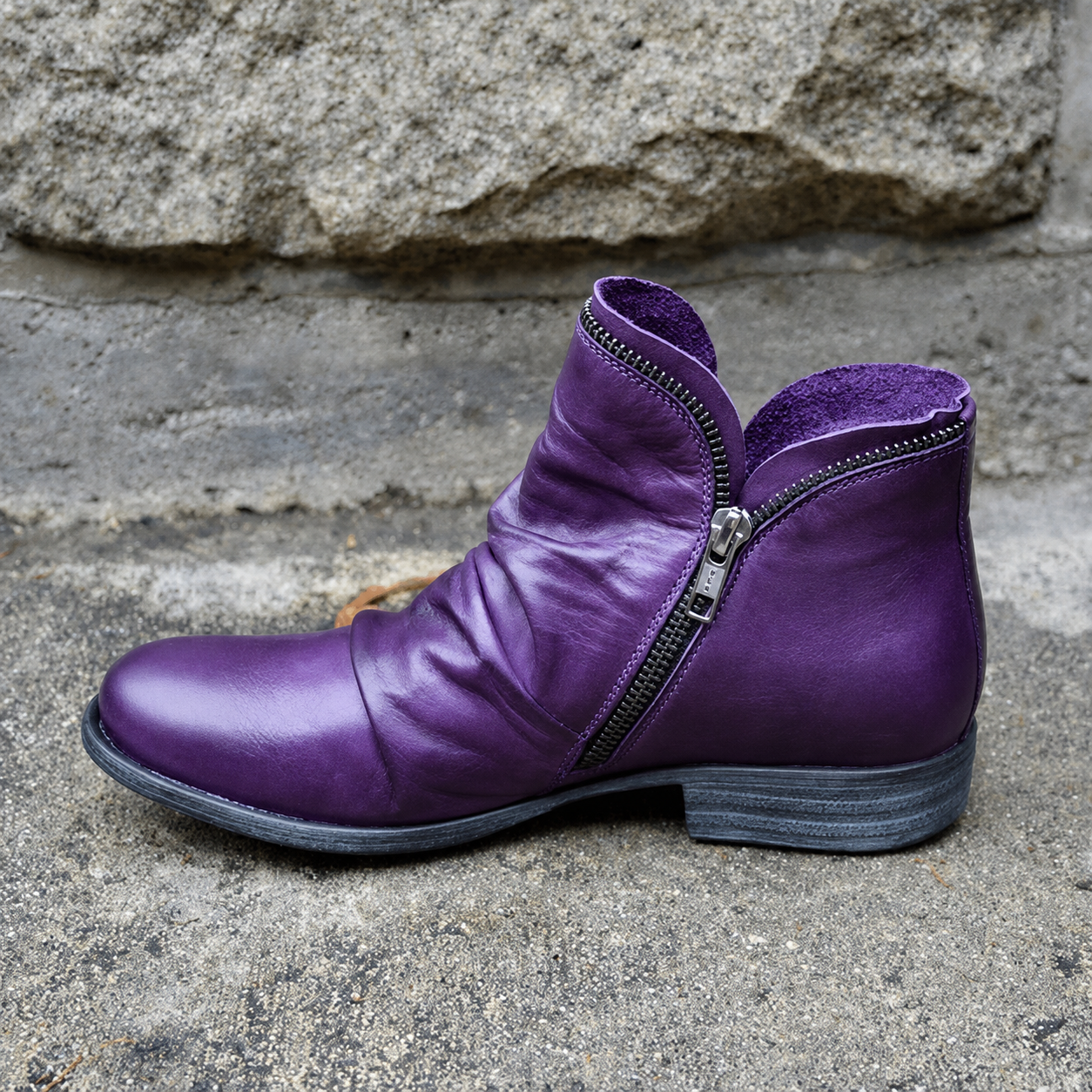 Julie - Schicke Ankle Boots mit Zipper