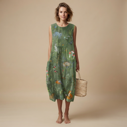 Elisa - Stilvolles ärmelloses Kleid