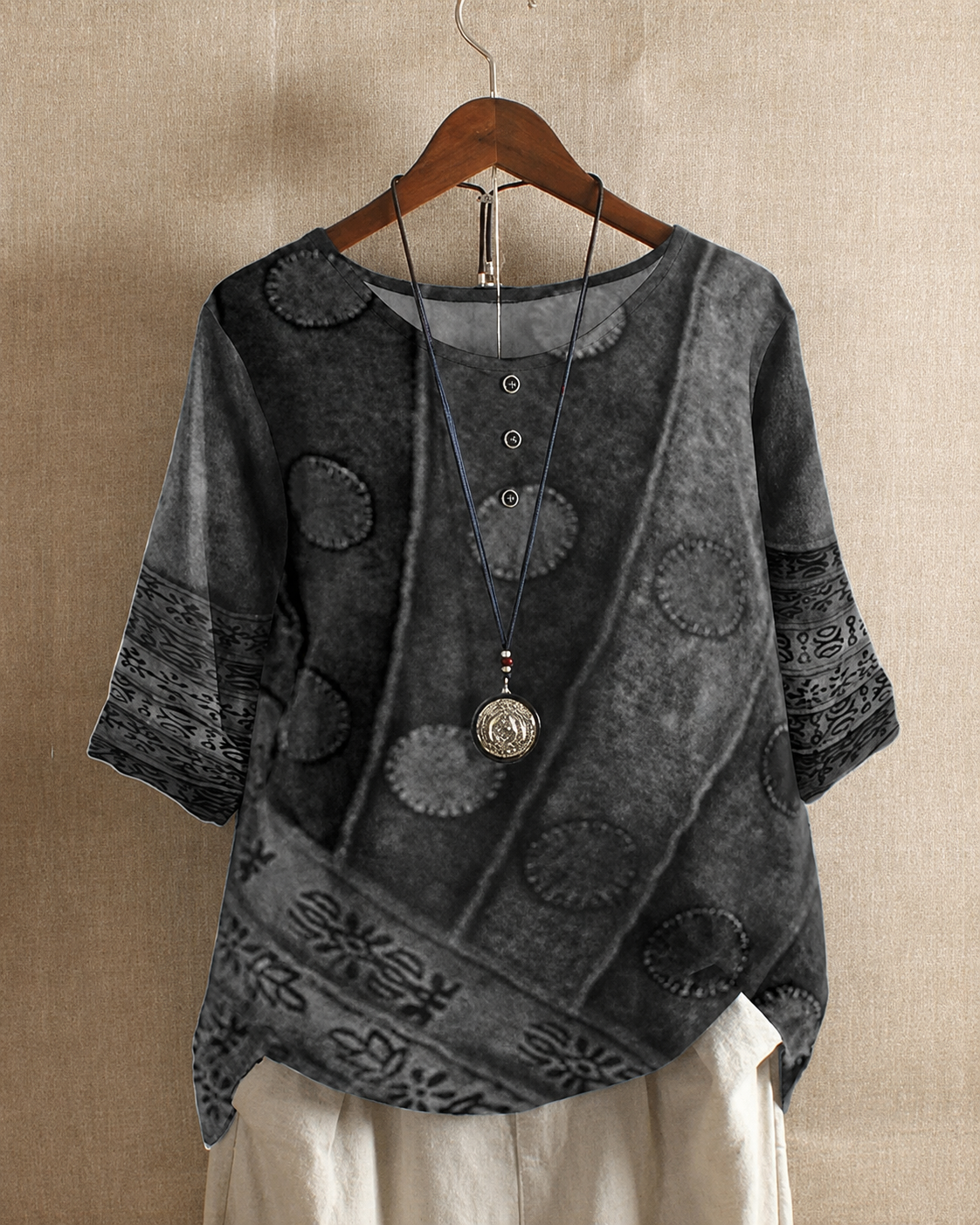 Ferlisha - Elegante und Weite Bluse