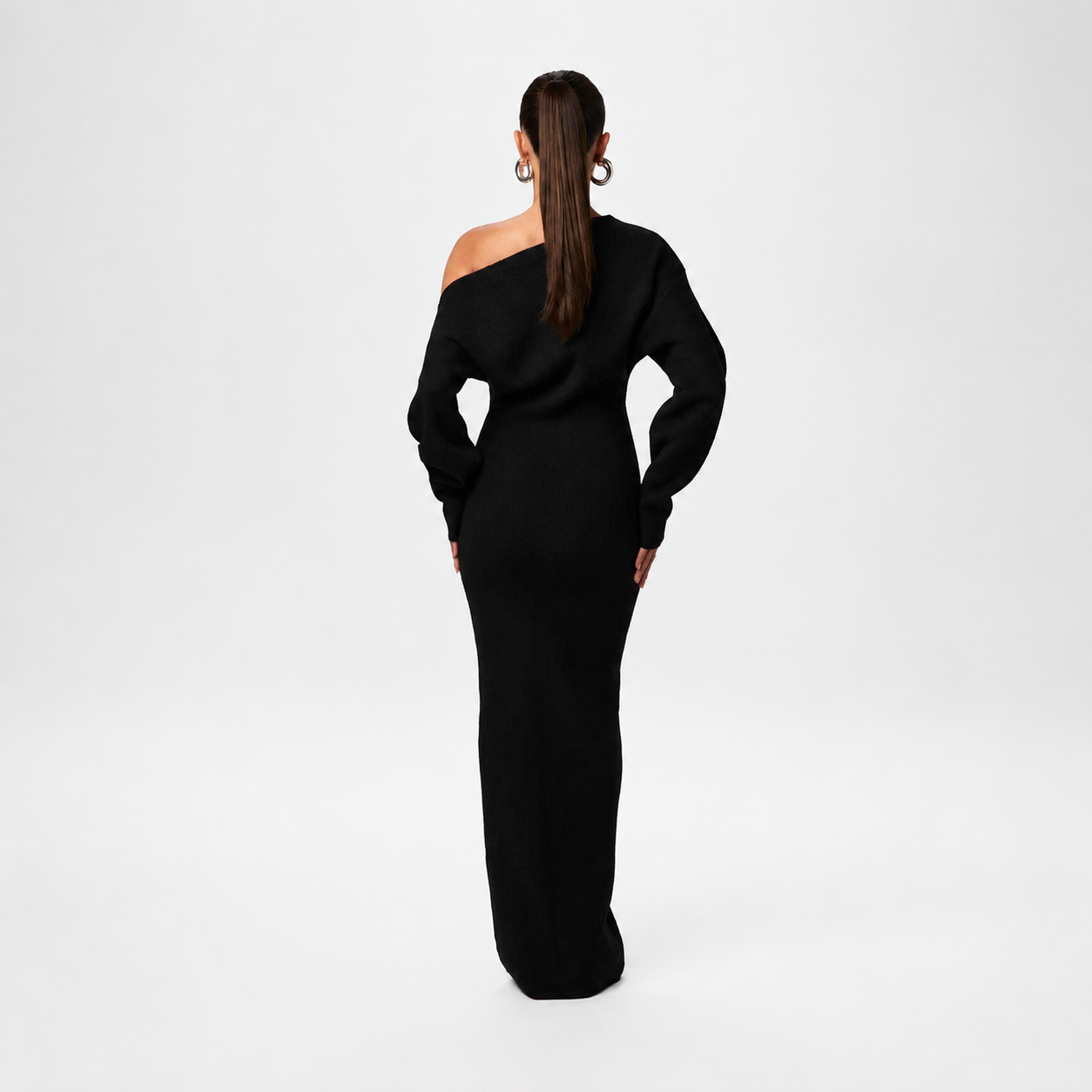 Tahlia - Elegantes One-Shoulder Maxikleid