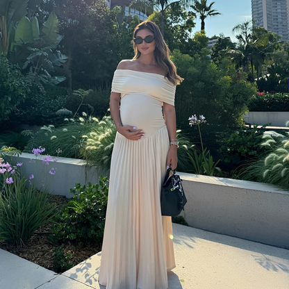 Effie - Stilvolles Maxikleid mit Bandeau-Oberteil