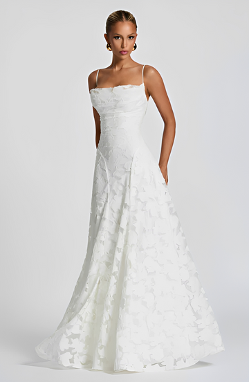 Francisa - Elegantes und feines Maxikleid