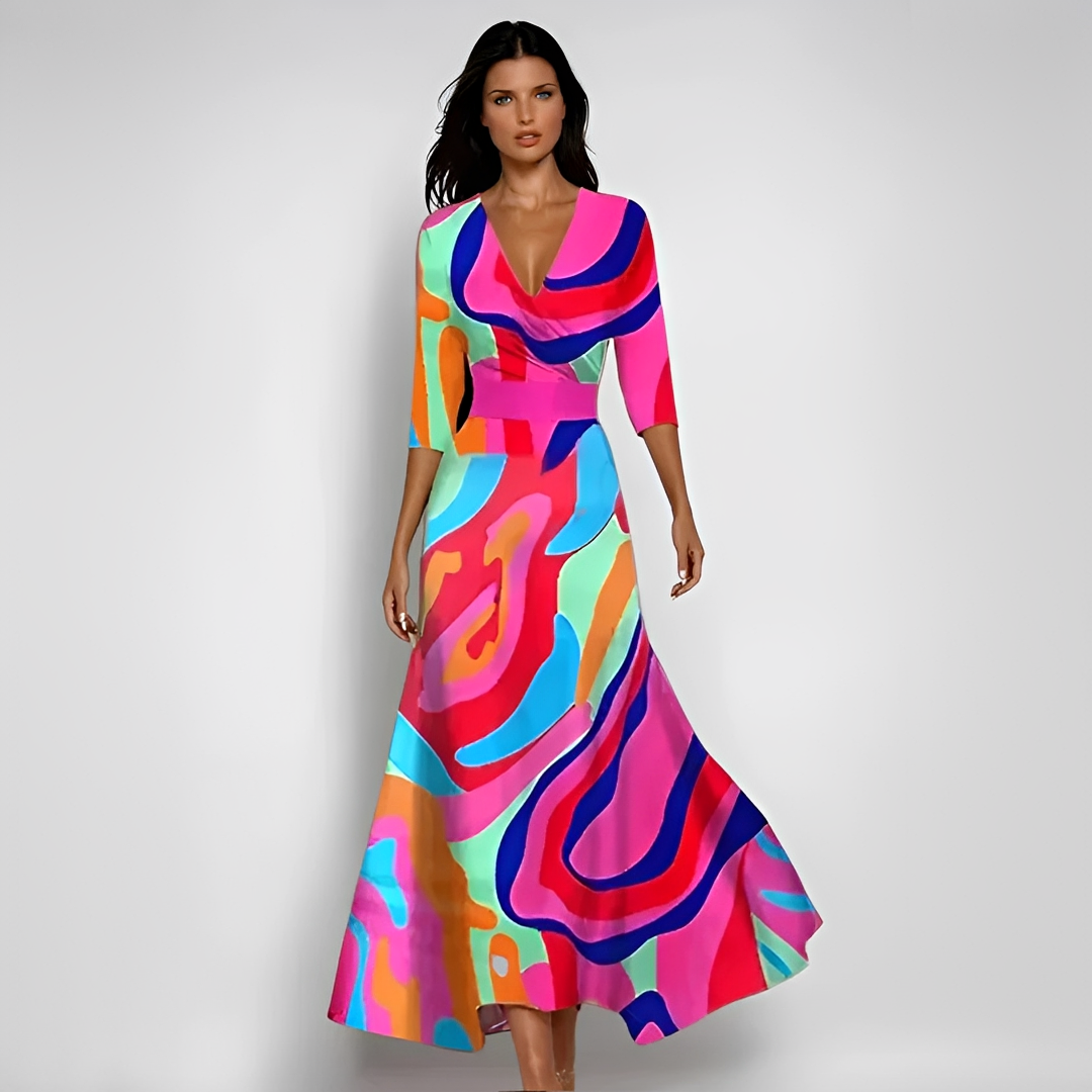 Emilia - Elegantes, figurbetontes Kleid