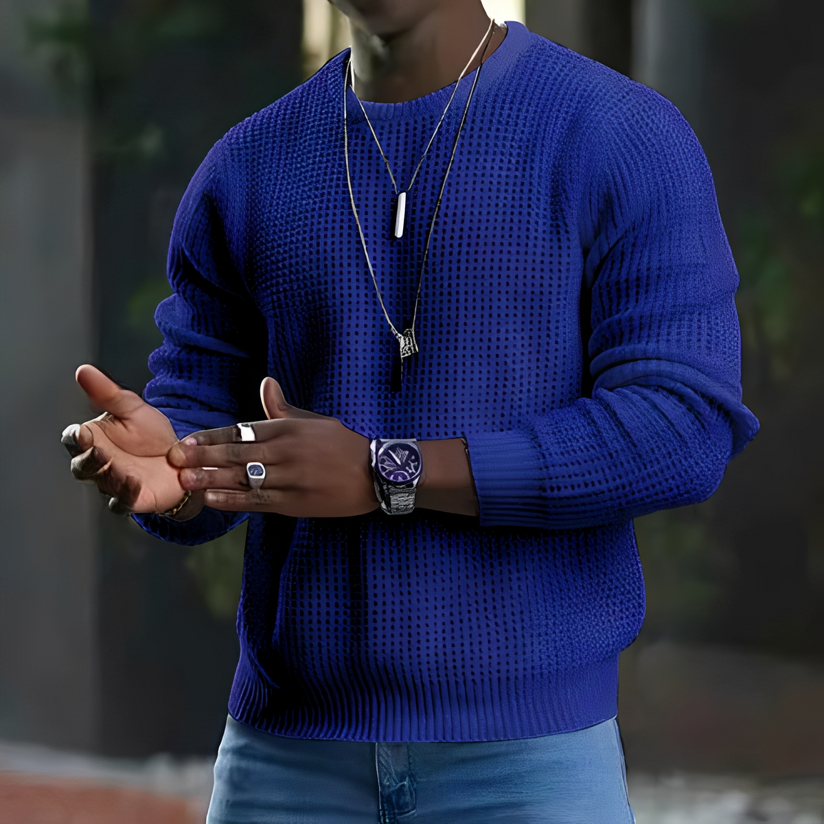 Darius - Stilvoller und bequemer Pullover