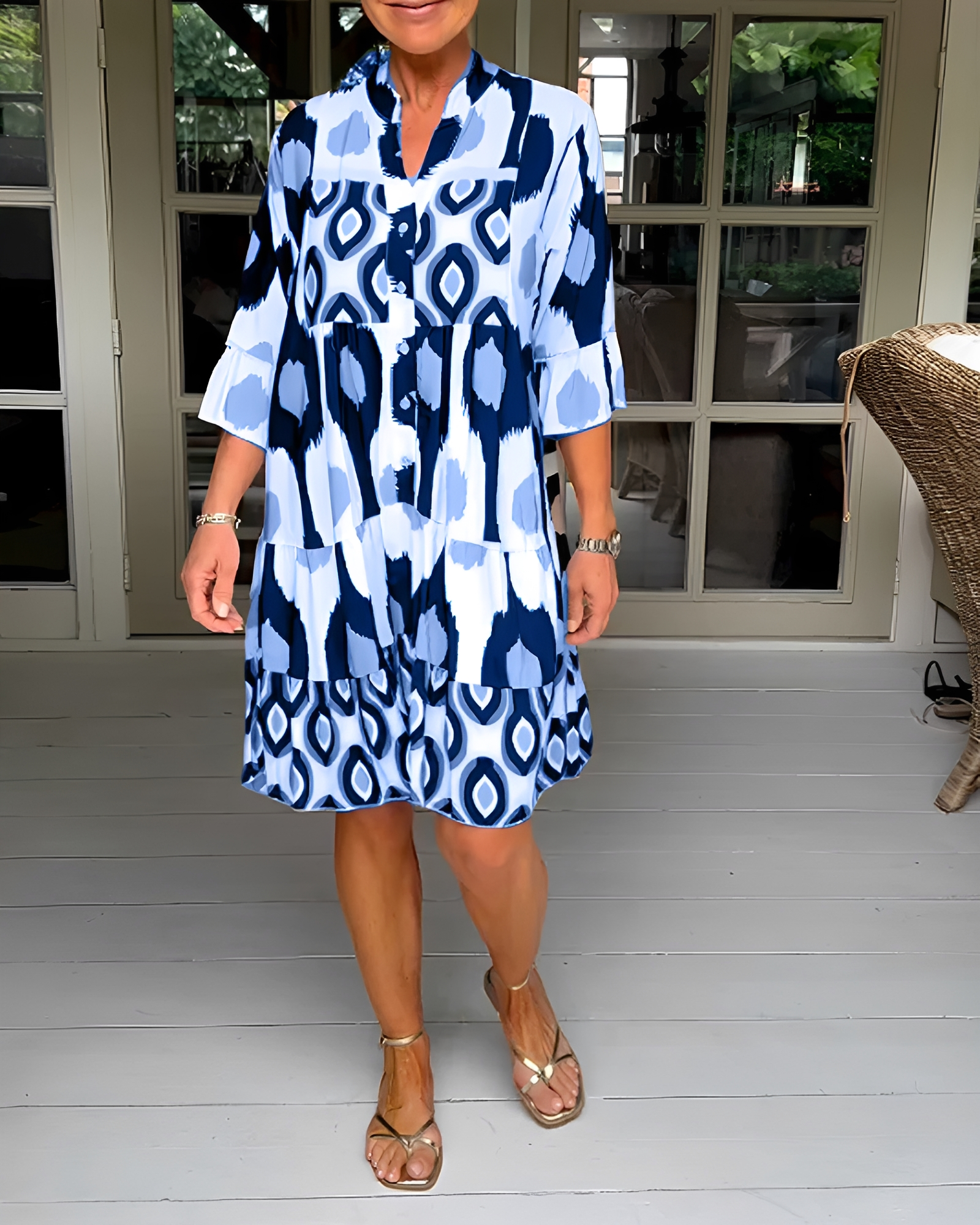 Faiza - Elegantes und bequemes Minikleid