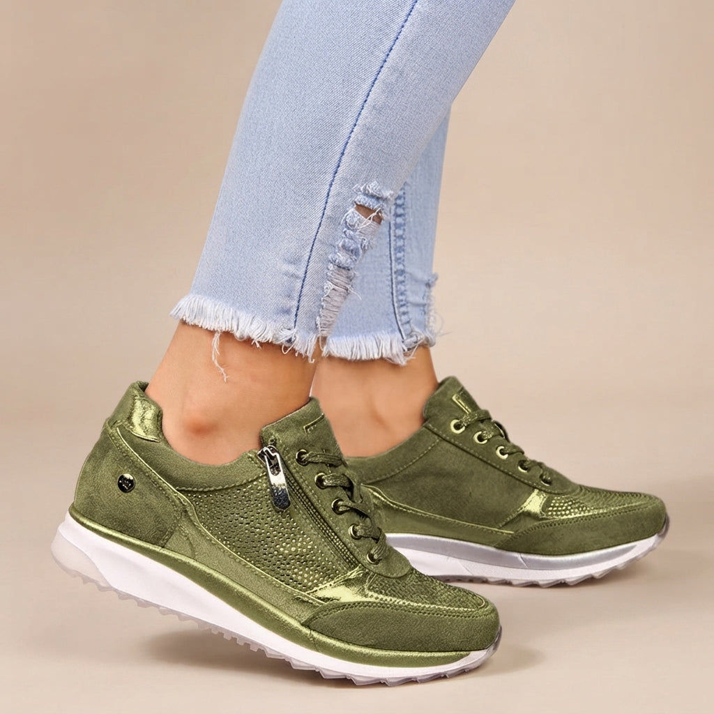 Gayle - Bequeme Schnürschuhe
