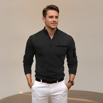 Andrey - Schickes Halbzip-Shirt