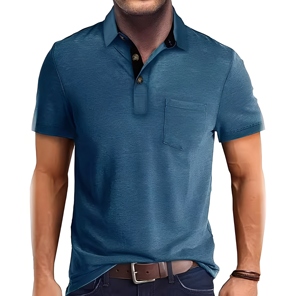 Abner - Poloshirt im traditionellen Design