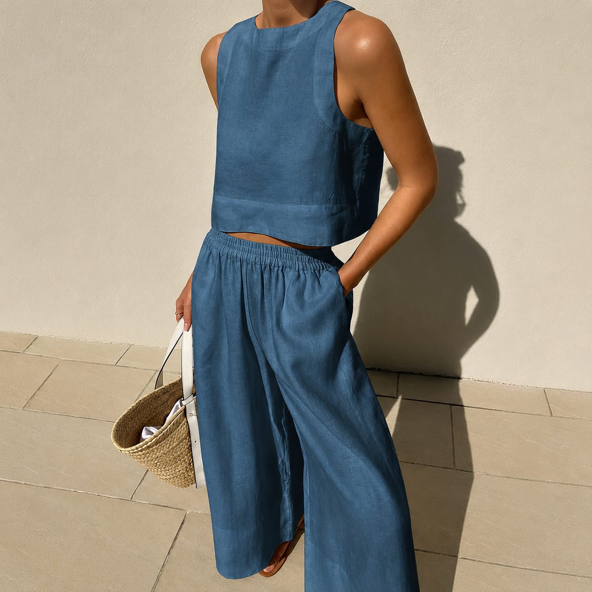 Thelma - Lockeres und Bequemes Hosen-Set
